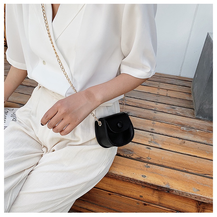 MOUSSON Túi Đeo Chéo mini Phong Cách Hàn Quốc Thời Trang Cho Nữ