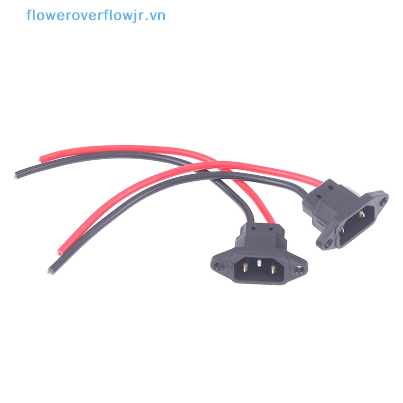 Phích Cắm Sạc 2 / 3 Chấu An Toàn Bền Bỉ Chất Lượng Cao Dành Cho Xe Đạp Điện