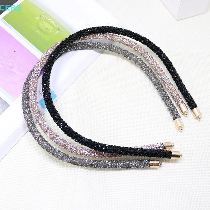 1 Băng Đô Mềm Đính Đá Thời Trang Cho Nữ