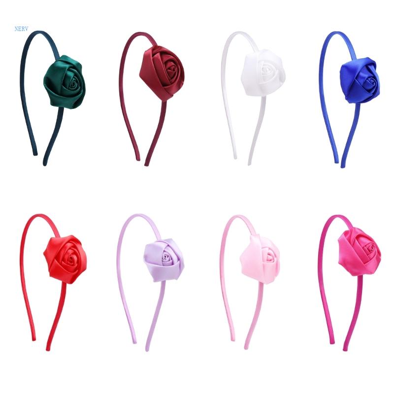 Băng Đô Cài Tóc Bằng Satin Thanh Lịch Dành Cho Cô Dâu