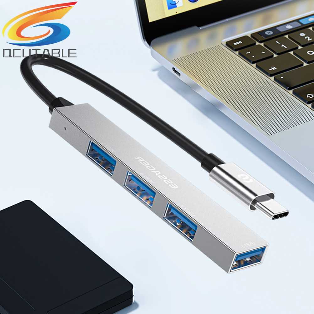 Trạm Sạc Chia Cổng USB2.0 480Mbps ESSAGER 4 Trong 1 Tiện Dụng
