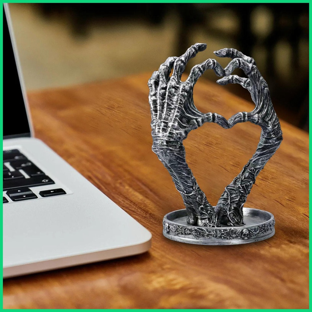 Giá Đỡ Trang Sức Hình Bàn Tay Tạo Hình Trái Tim Đáng Sợ Trang Trí Phòng Ngủ