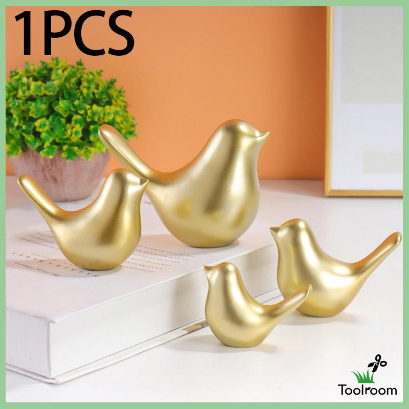 Mô Hình Chim Vàng Điêu Khắc Phong Cách Bắc Âu Trang Trí Nhà Cửa