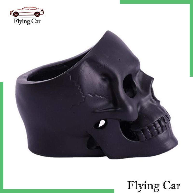 Giá Đỡ Nến Hình Đầu Lâu Bằng Nhựa Resin Để Bàn Trang Trí