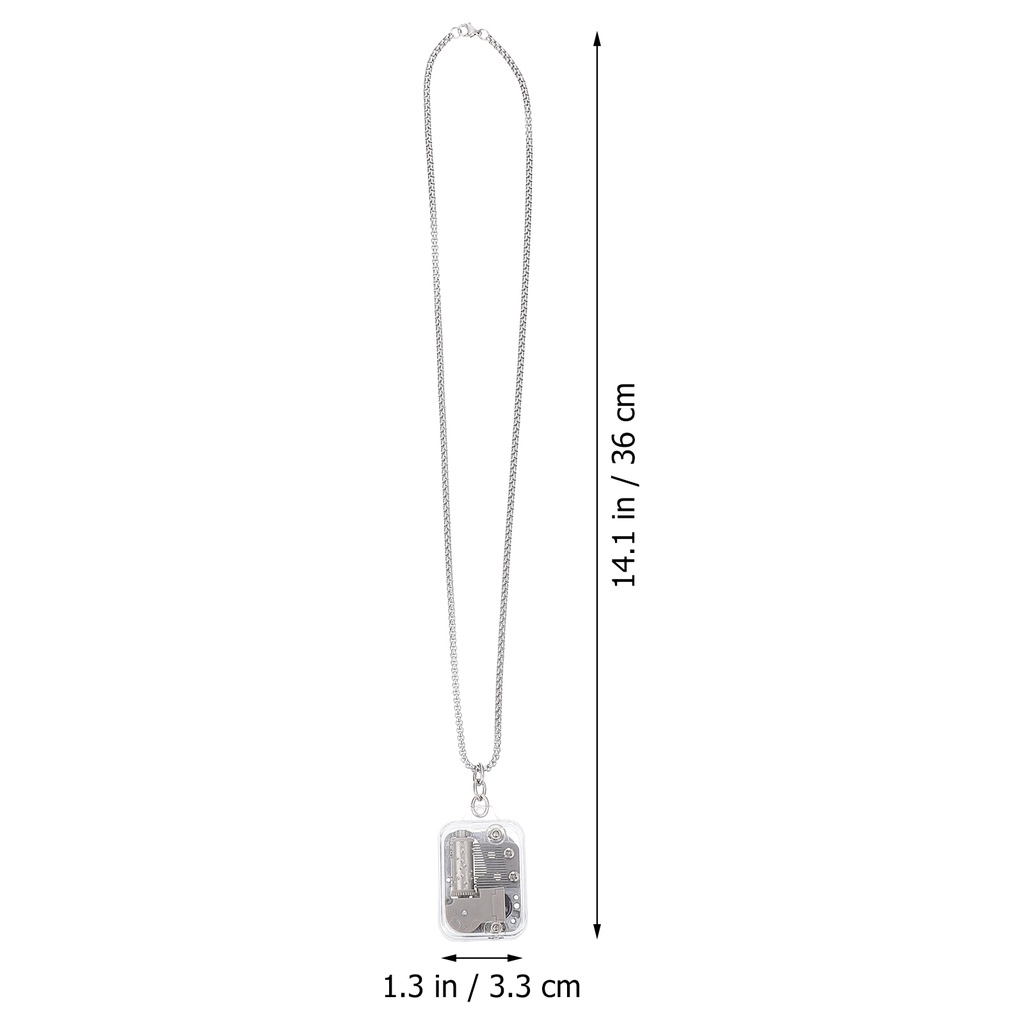 Hộp Nhạc Kim Loại Kích Thước 36X3.3X1.5CM