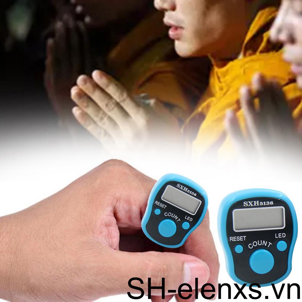 Máy Đếm Điện Tử Màn Hình LCD 5 Chữ Số Màu Sắc Ngẫu Nhiên