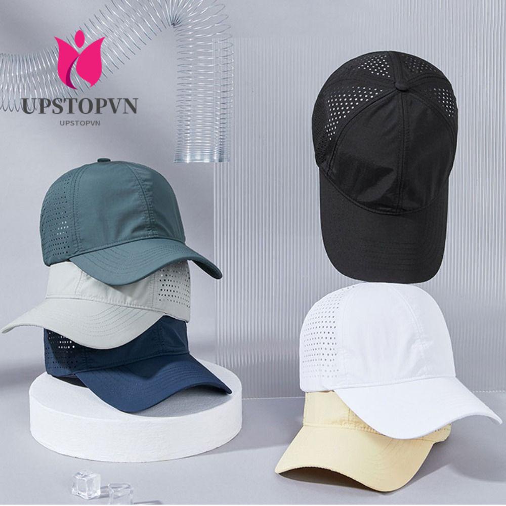 Mũ Lưỡi Trai Phối Lưới Thoáng Khí Mau Khô Thời Trang