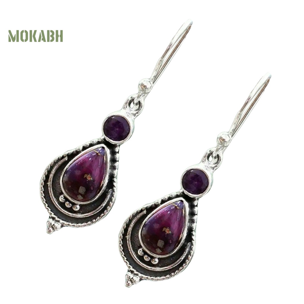 1 Đôi Bông Tai Đính Đá Thời Trang Dành Cho Nữ