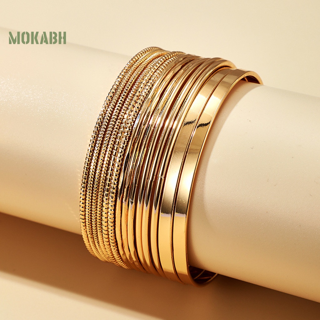 Set 14 Vòng Đeo Tay Phong Cách Bohemian Thời Trang Cho Nữ