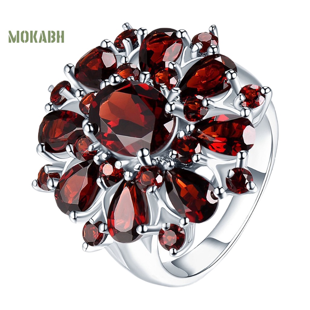 Nhẫn Hình Bông Hoa Không Phai Màu Thiết Kế Tinh Tế Thời Trang Cho Nữ