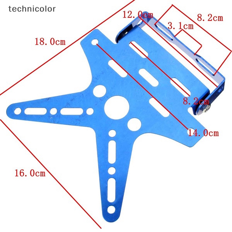 Giá Đỡ Biển Số Xe Mô Tô Bằng Hợp Kim Nhôm Nhiều Màu
