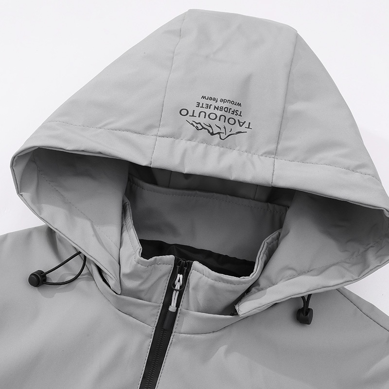 Áo Khoác Gió Thể Thao Có Mũ Tháo Rời Được Cá Tính Thời Trang