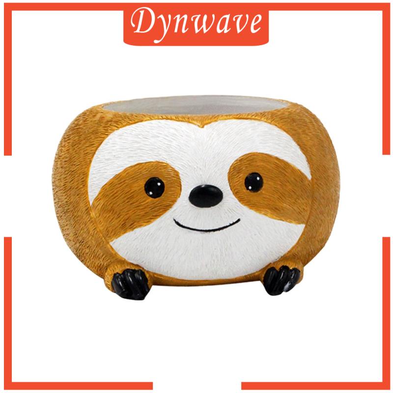 Chậu Cây Bằng Resin Họa Tiết Hoạt Hình Dễ Thương Bắt Mắt