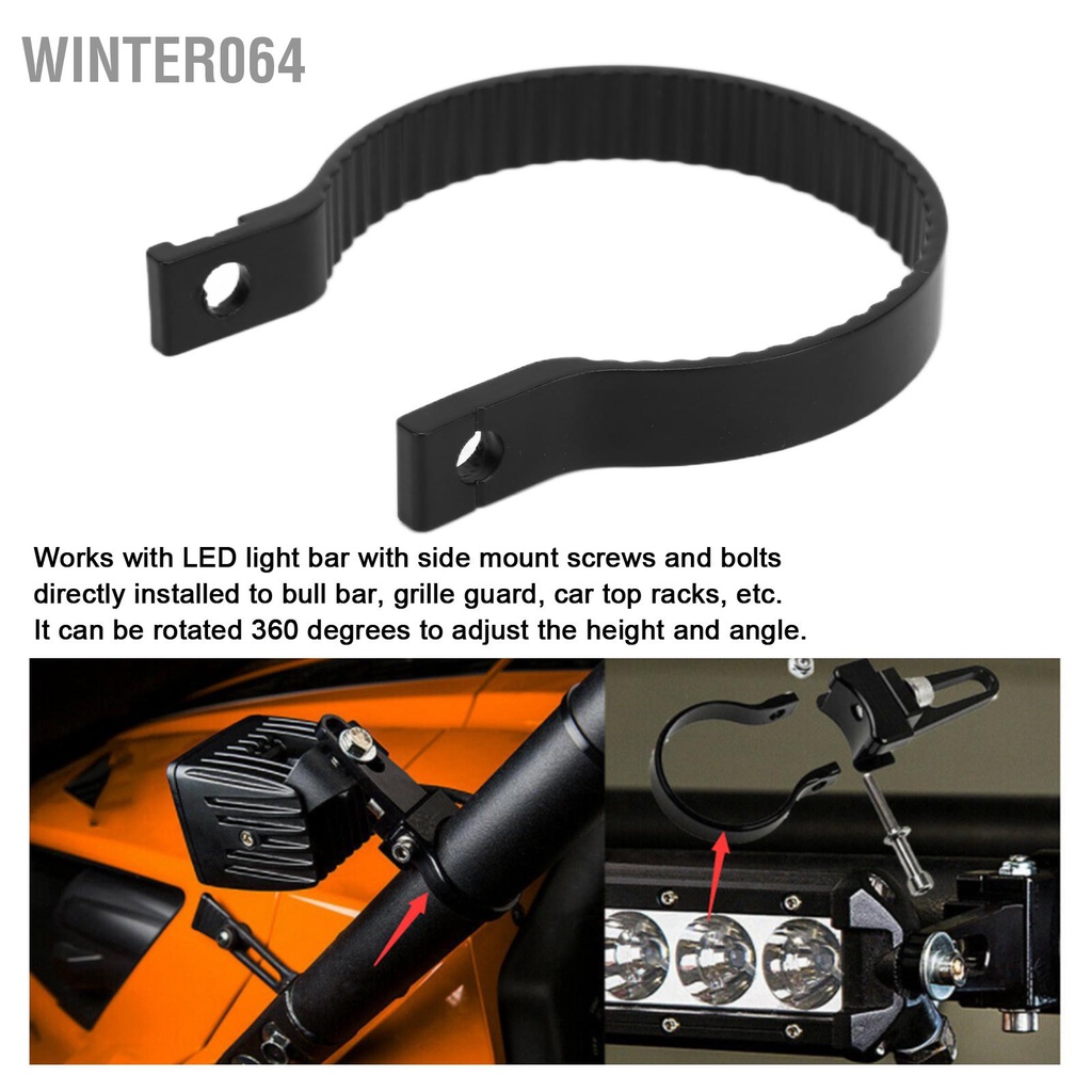 Winter064 Đèn Làm Việc Đa Năng Giá Đỡ Lồng Cuộn Ống Thanh Gắn Cho Xe Ô Tô Tải ATV SUV