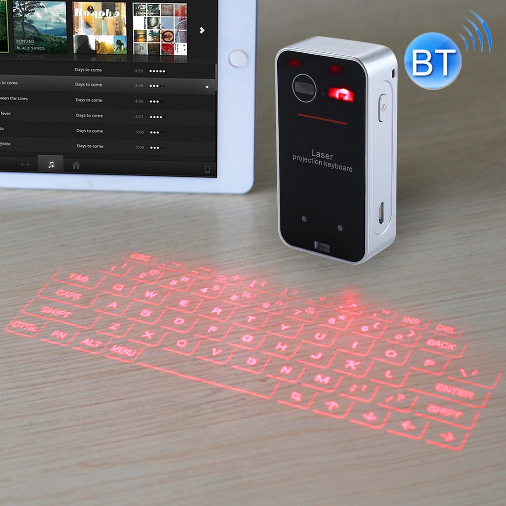 Bàn Phím Bluetooth KB560S Laser Điện Thoại