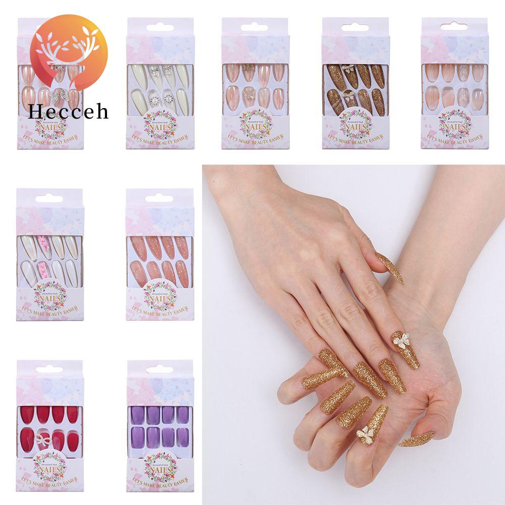 Bộ Móng Tay Giả Múa Ba Lê Bằng Acrylic Có Thể Tháo Rời Ốp