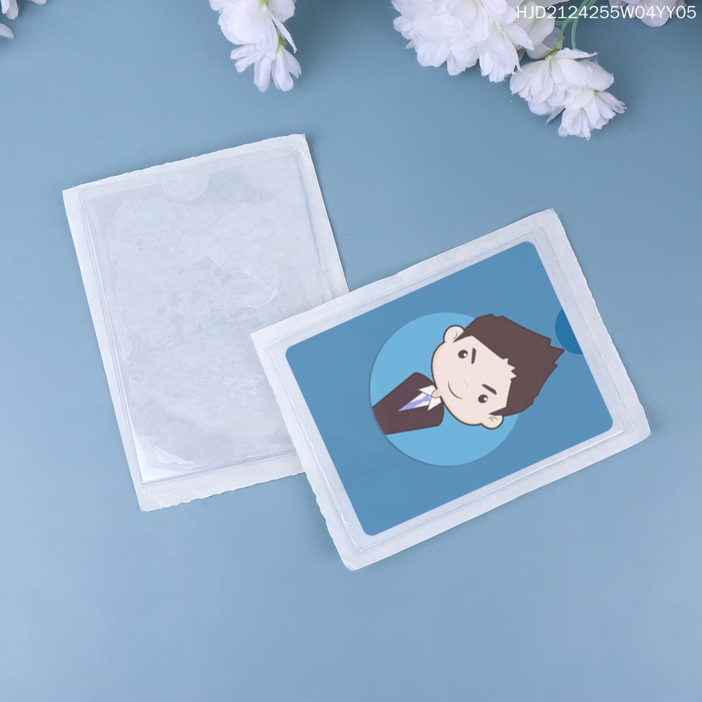 Set 10 Miếng Dán Trang Trí Hình Ảnh Tự Dính 10X7.2CM