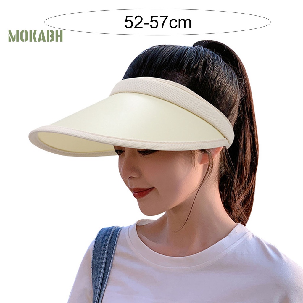 Nón Lưỡi Trai Nửa Đầu Màu Trơn Co Giãn Thời Trang Mùa Hè Cho Nữ