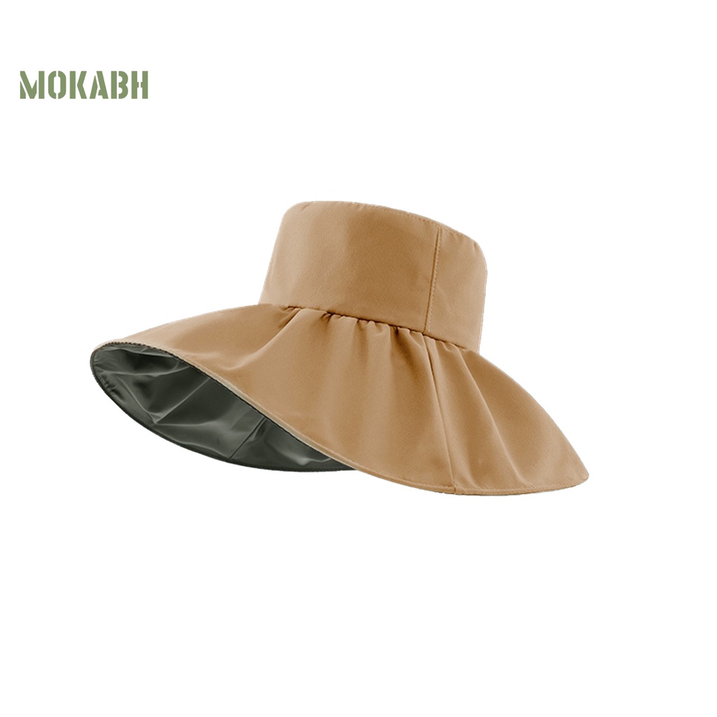 Nón Tai Bèo Rộng Vành UPF 50 Chống Tia UV / Chống Gió Thời Trang Mùa Hè Cho Nữ