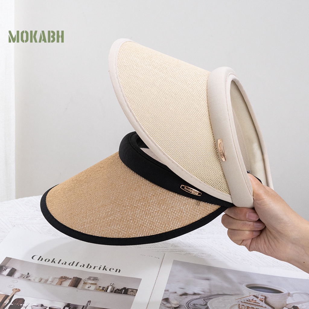 Nón Cối Hở Chóp Chống Tia UV Thời Trang Cho Nữ
