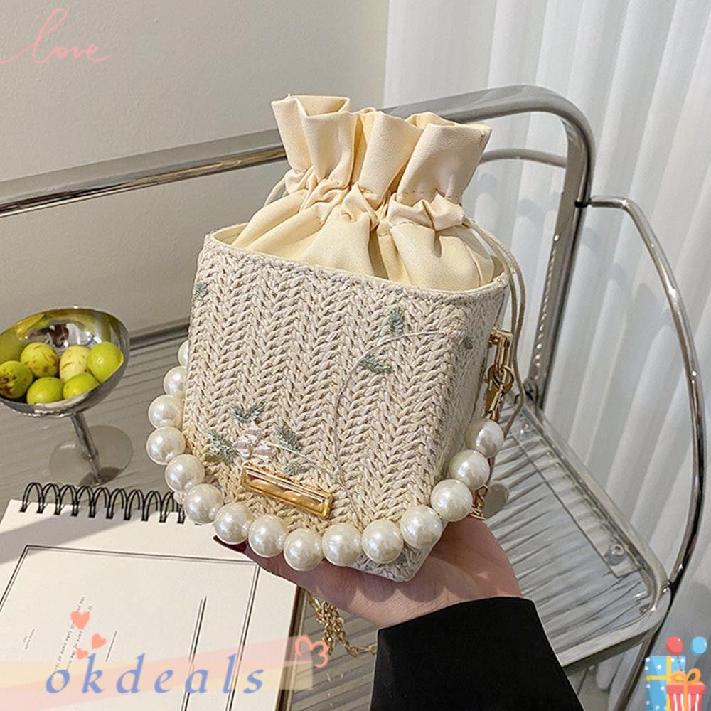 Túi Đeo Chéo Dây Xích Thời Trang Mùa Hè Cho Nữ