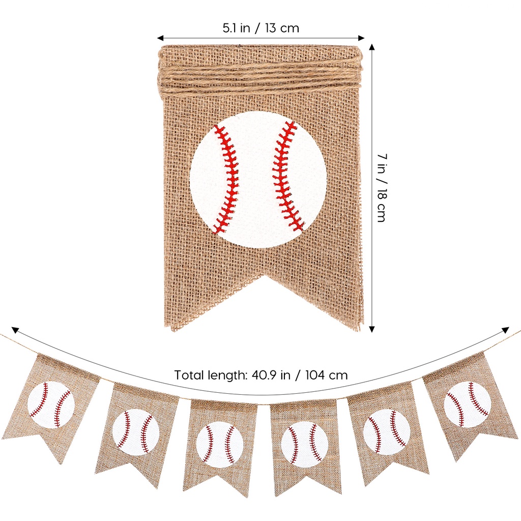 Dây Treo Trang Trí Tiệc Sinh Nhật Hình Quả Bóng Đá
