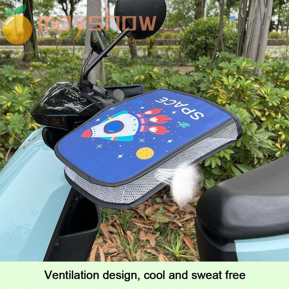 1 Cặp Vỏ Bọc Tay Lái Xe Máy Chống Nắng Thông Dụng Thoáng Khí