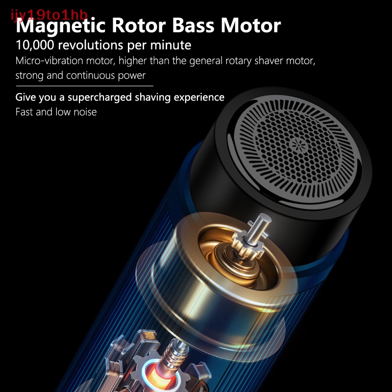 Máy cạo râu điện mini USB dao cạo đầu máy cắt râu cầm tay