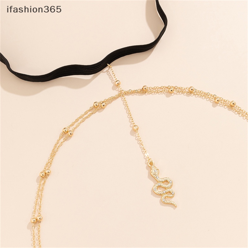 Dây Xích Đeo Đùi Co Giãn Nhiều Lớp Phong Cách Bohemia Thời Trang Cho Nữ ifashion365