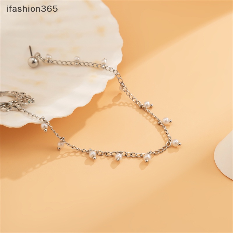 Khuyên Mũi Tua Rua Đính Ngọc Trai Giả Bằng Hợp Kim Thời Trang Bohemia Cho Nữ ifashion365