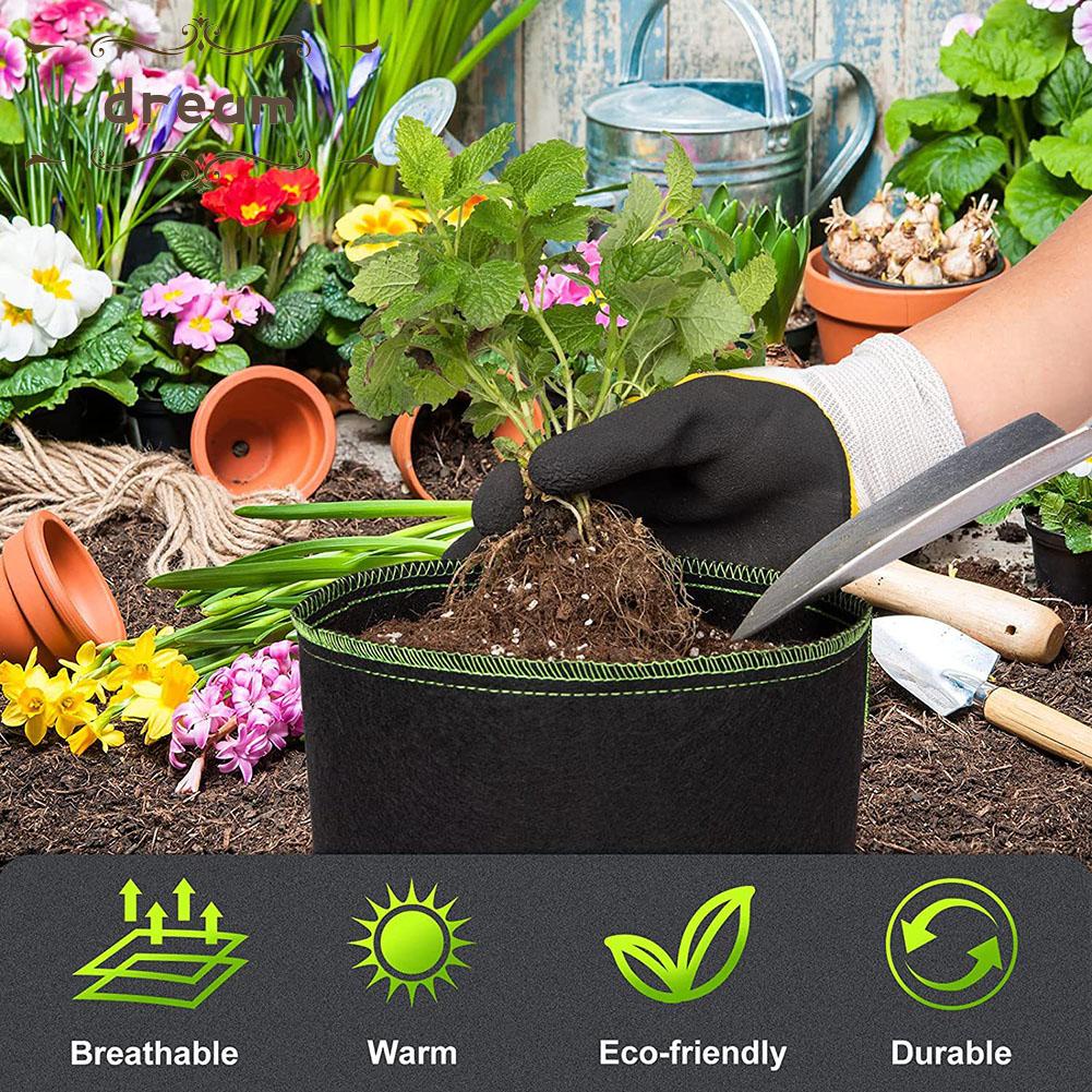 Túi Trồng Khoai Tây 1 / 3 / 5 / 7 / 10 Gallon