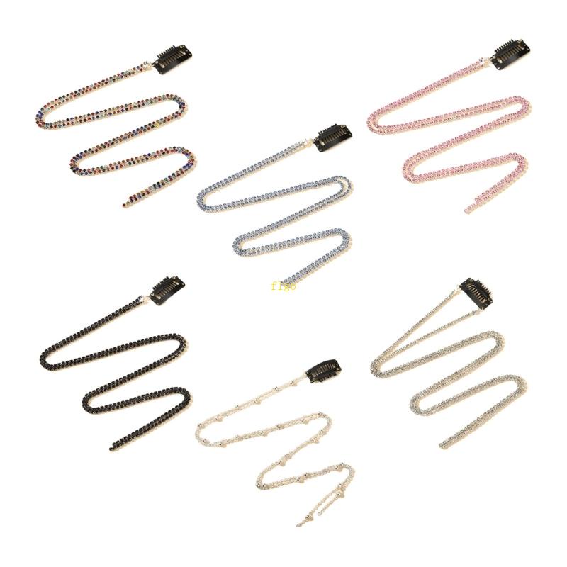 Kẹp Tóc Đuôi Ngựa Đính Đá Lấp Lánh