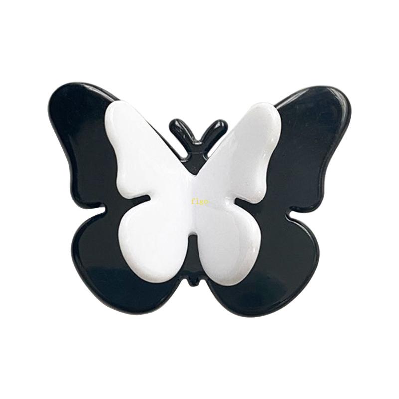 Kẹp Tóc Nhựa Hình Bướm Xinh Xắn Dành Cho Nữ