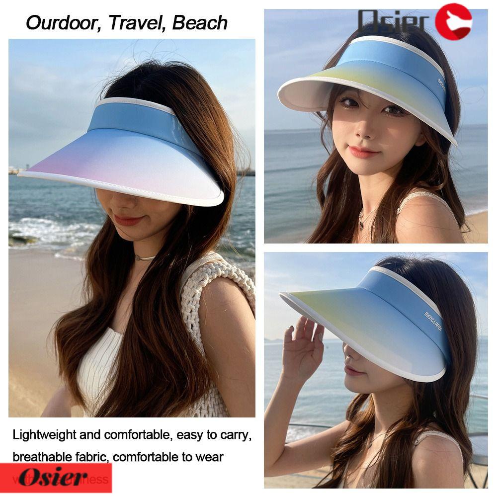 Mũ Chống Nắng / Tia UV Hở Chóp Thời Trang Đi Biển Mùa Hè 1