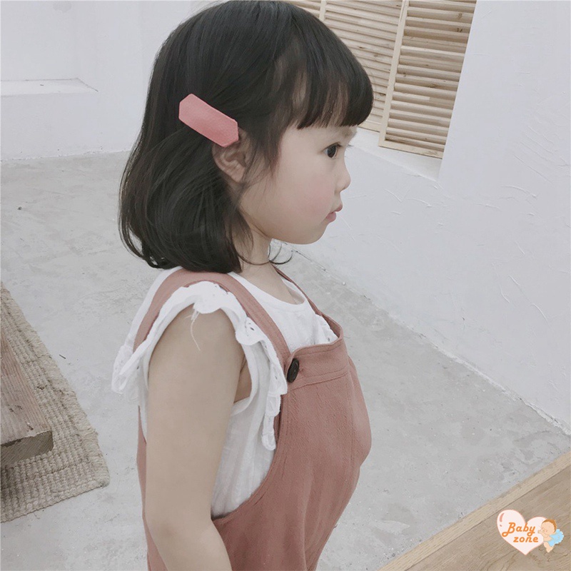 Quần Dài Chất Liệu Cotton Màu Trơn Thời Trang Xuân Hè Cho Bé Gái