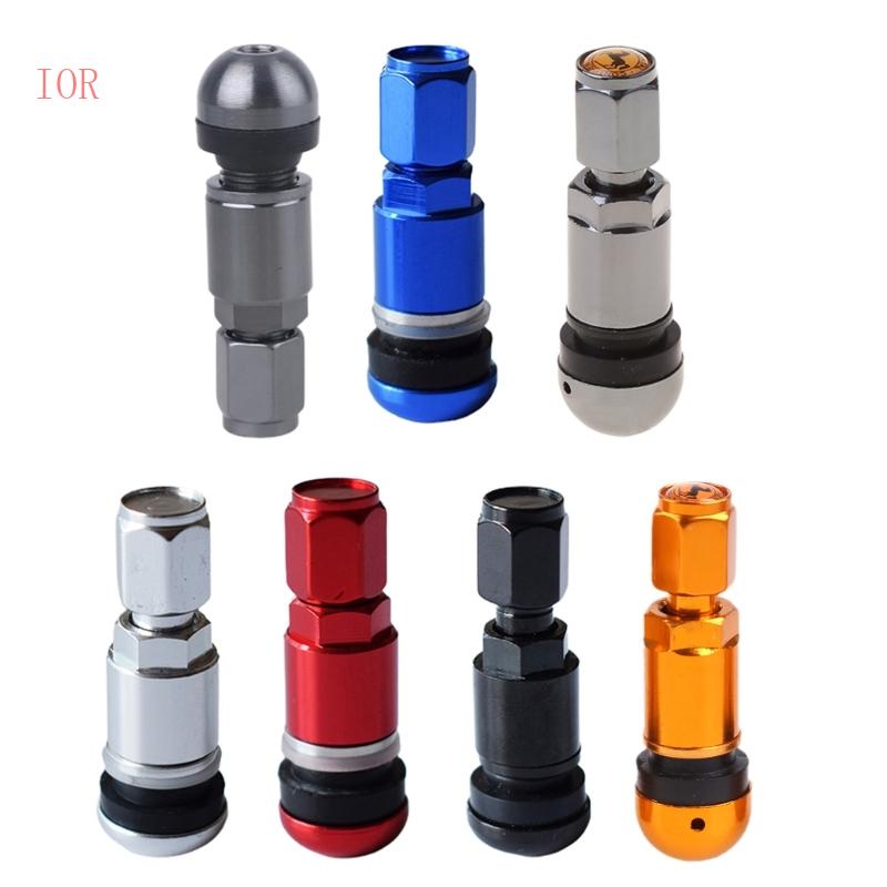 Nắp Van Bánh Xe Hơi Bằng Hợp Kim Nhôm Hình Tròn Ốp