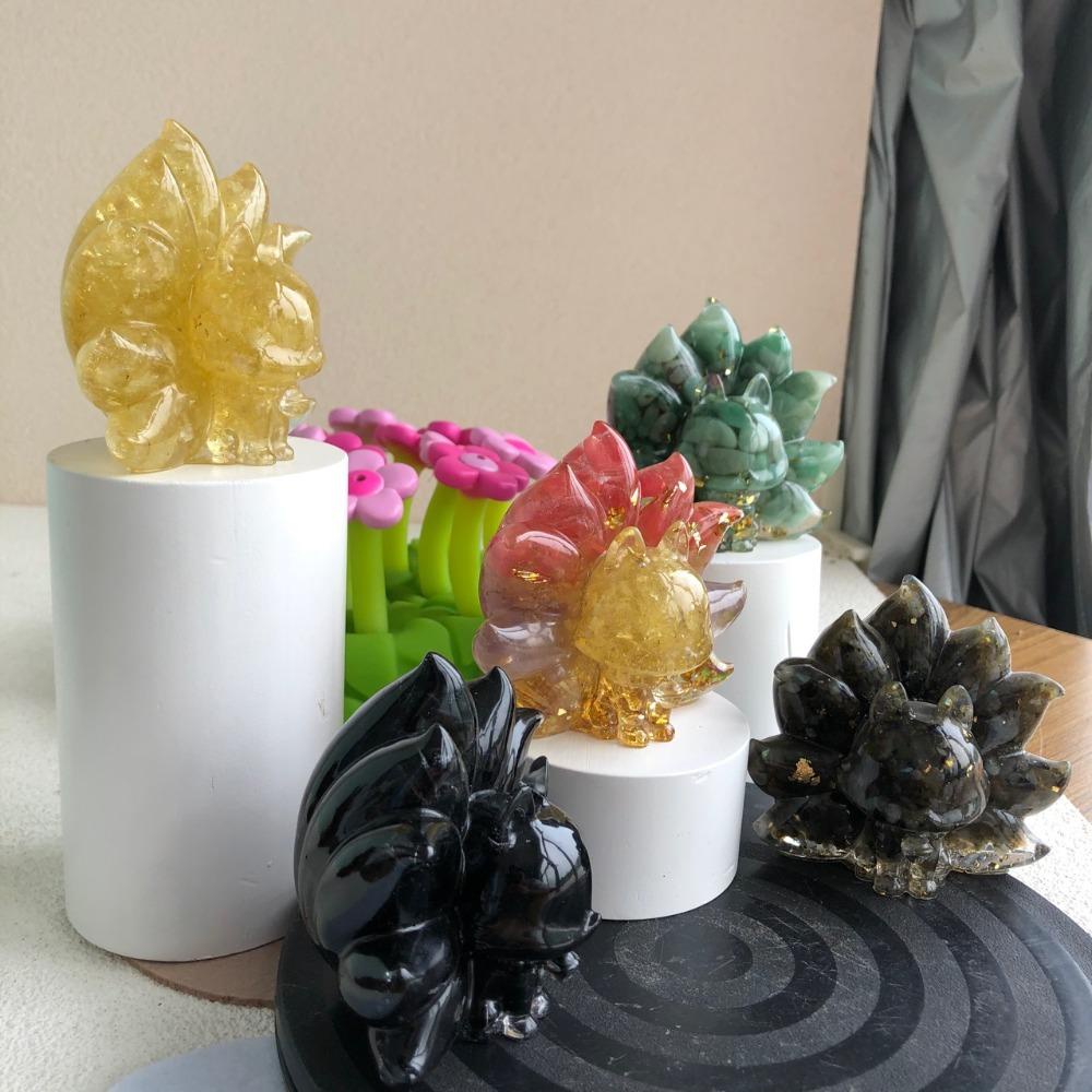 Đồ trang trí Động Vật Bán Trong Suốt Bằng Nhựa Resin Nhiều Màu Trang Trí Bàn