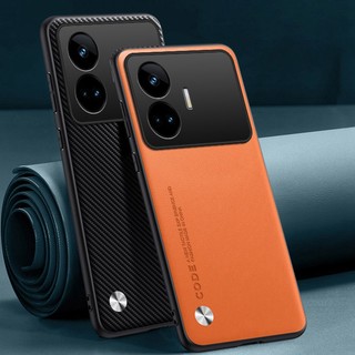 Ốp Điện Thoại Da PU Nhám Chống Sốc Cho Realme GT Neo5 SE Neo3 Neo2 GT2 Pro
