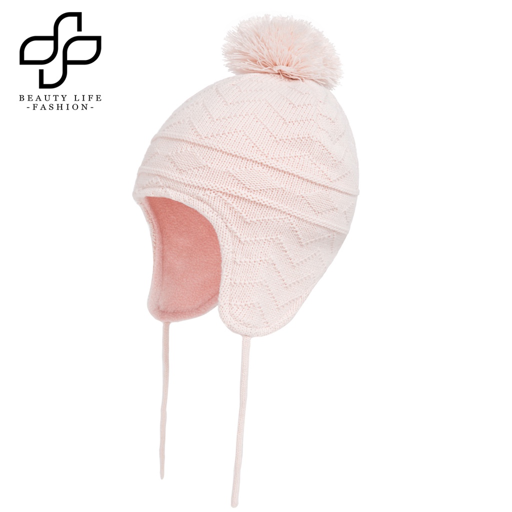 Set Găng Tay + Mũ beanie + Găng Tay Giữ Ấm Mùa Đông Dành Cho Các Bé