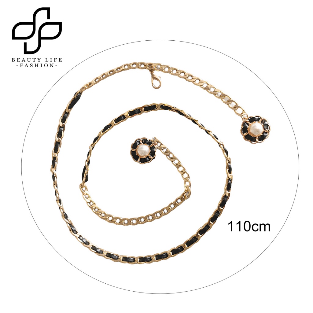 Beautylife Dây Xích Nối Dài Thắt Lưng Quần Jean Bắt Sáng Chi Tiết Đơn Giản Trang Trí Đầm / Đồ Thủ Công Bằng Hợp Kim Trang Sức Hàng Ngày Cho Nữ