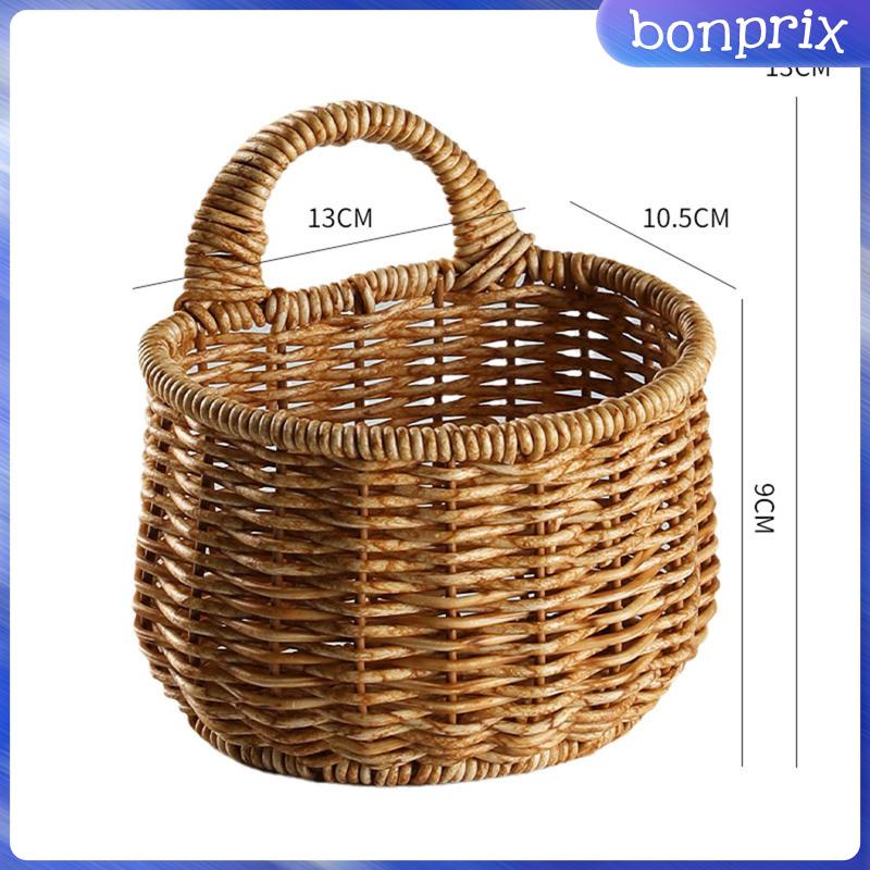 Giỏ Dệt Treo Tường Đựng Đồ Dùng Nhà Tắm / Nông Trại Có Thể Giặt Sạch Tiện Dụng