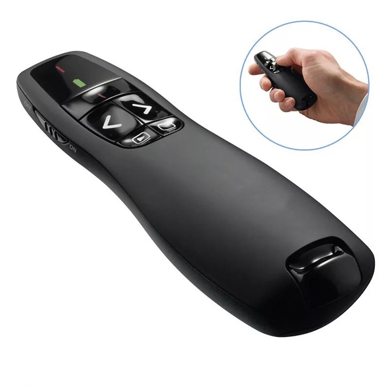 Thiết Bị Trình Chiếu Đa Phương Tiện R400 Laser Không Dây