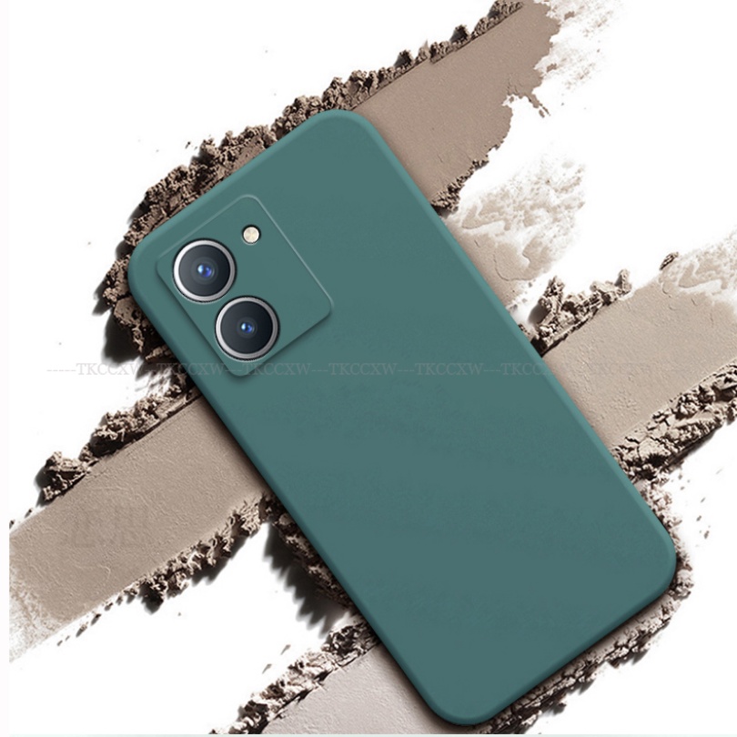 Ốp Điện Thoại Silicon Dẻo Chính Hãng Dáng Vuông Sang Trọng Dành Cho Vivo Y36 Y78 +