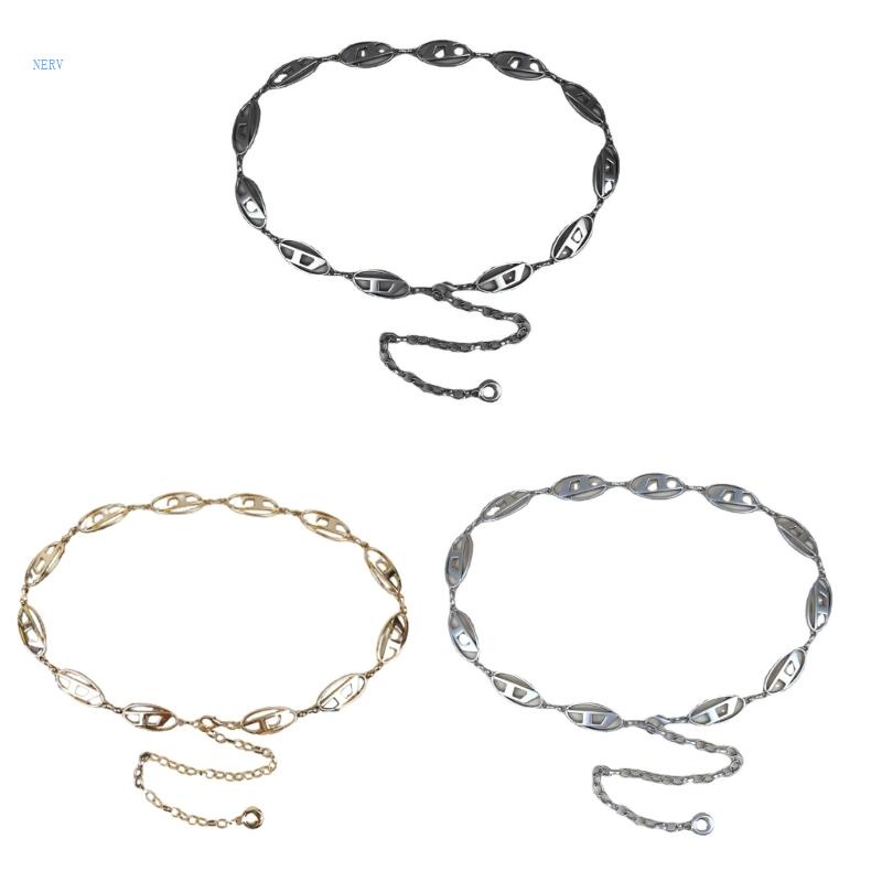 Nerv Dây Xích Đeo Quần Jean Trình Diễn Sân Khấu Quyến Rũ Hiện Đại Cho Nữ