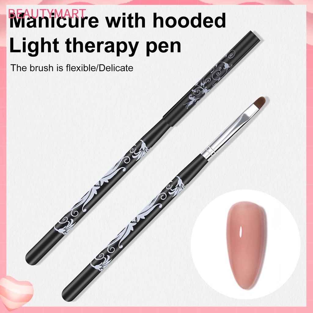 Hộp Đựng Bút Lông Mềm Không Lông Tự Vẽ Trang Trí Móng Tay Nghệ Thuật Dành Cho Nữ