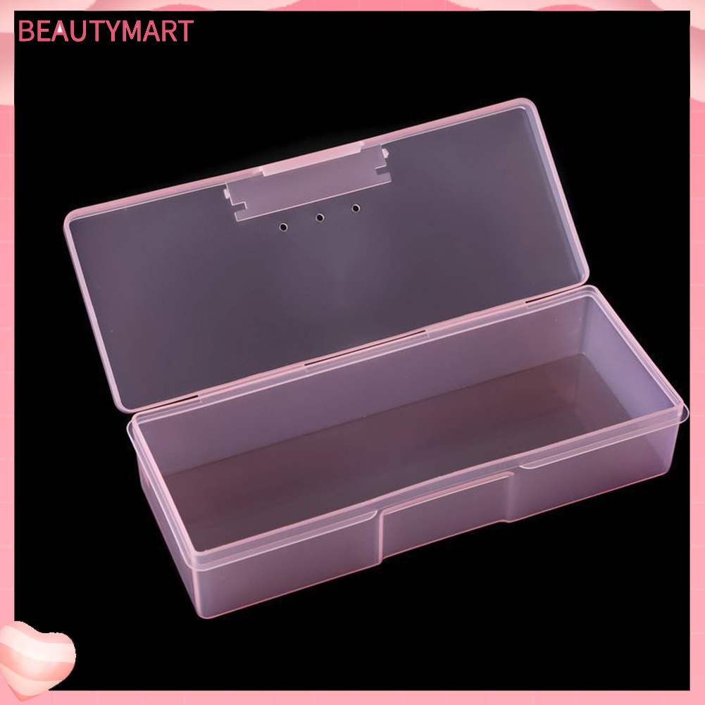 Hộp Nhựa Trong Suốt Đựng Cọ Trang Điểm Tiện Dụng Ốp