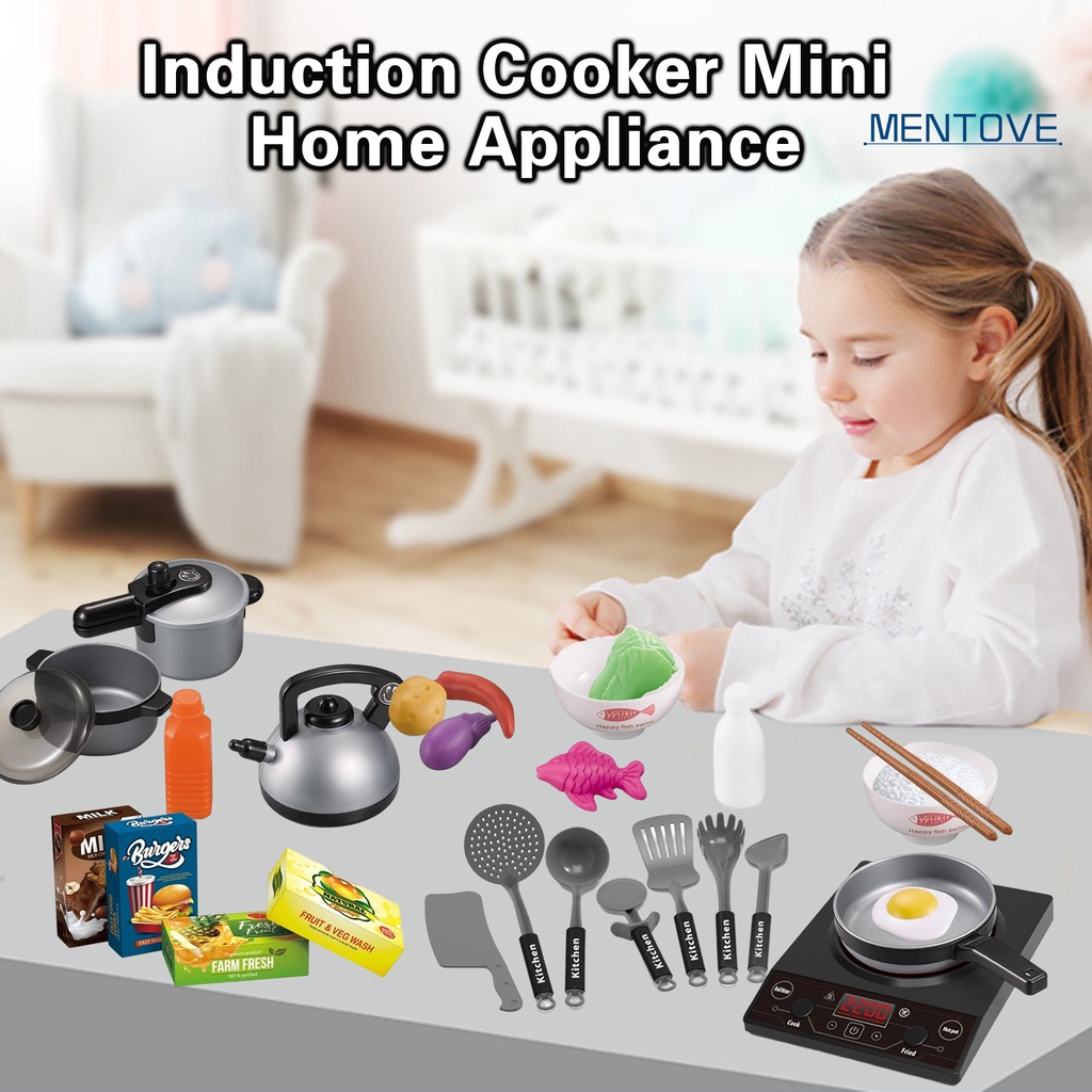 Set 36 Dụng Cụ Nấu Ăn Mô Phỏng Có Hiệu Ứng Âm Thanh Sống Động Như Thật Cho Bé