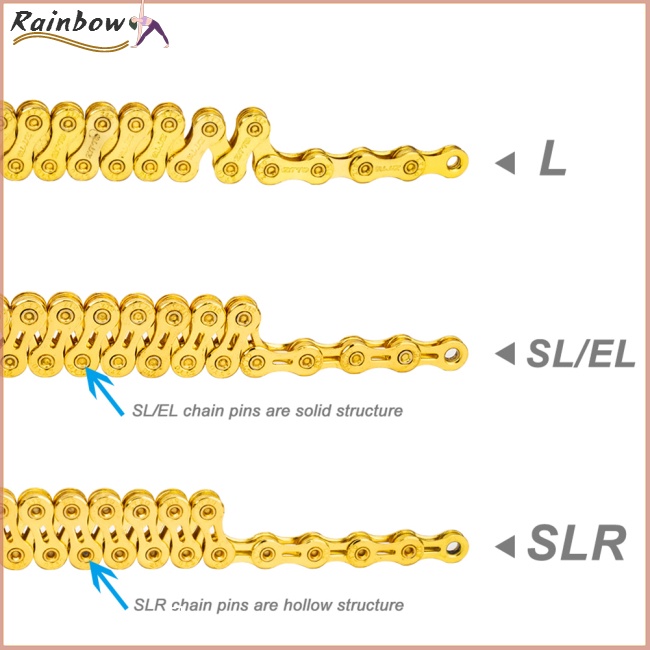 Dây Xích Xe Đạp Leo Núi 12 Tốc Độ 126 Khớp Siêu Nhẹ Chống Rỉ Sét Có Thể Tái Sử Dụng