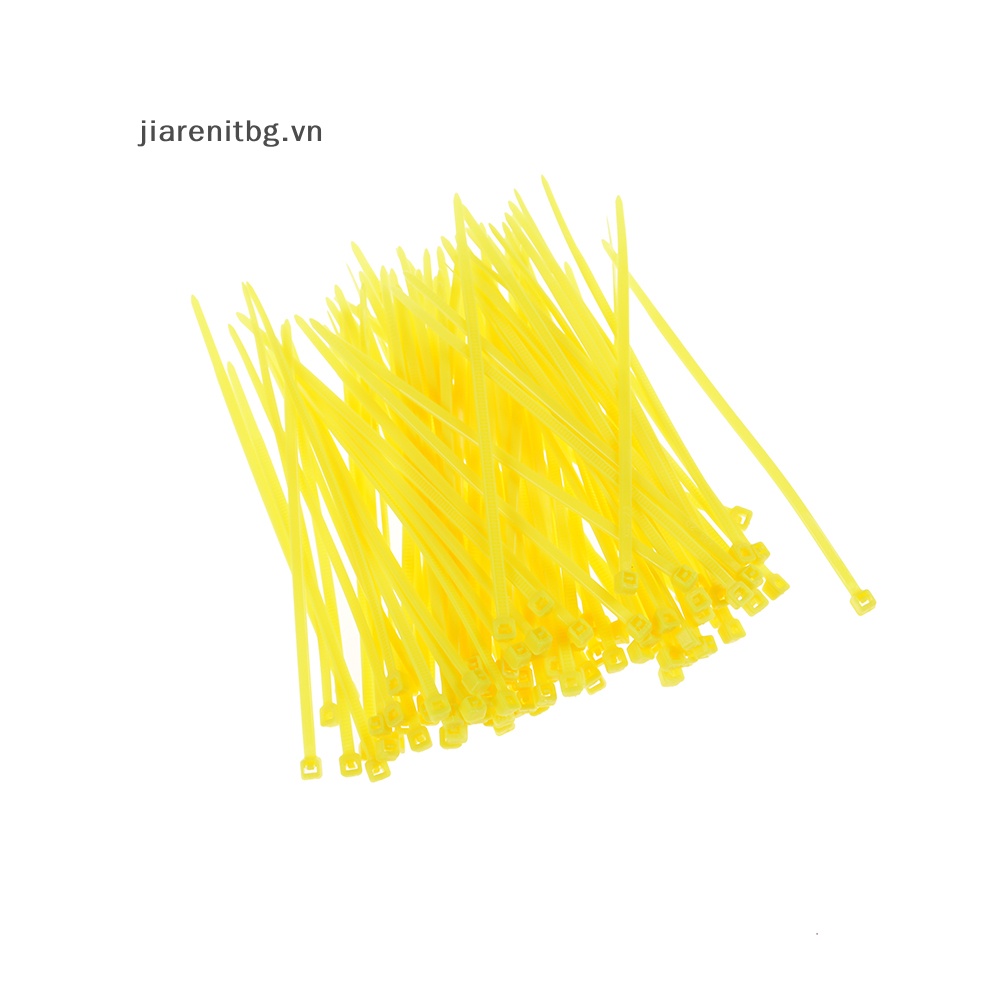 Set 100 Dây Rút Nylon 3x100mm Đa Sắc Tiện Dụng