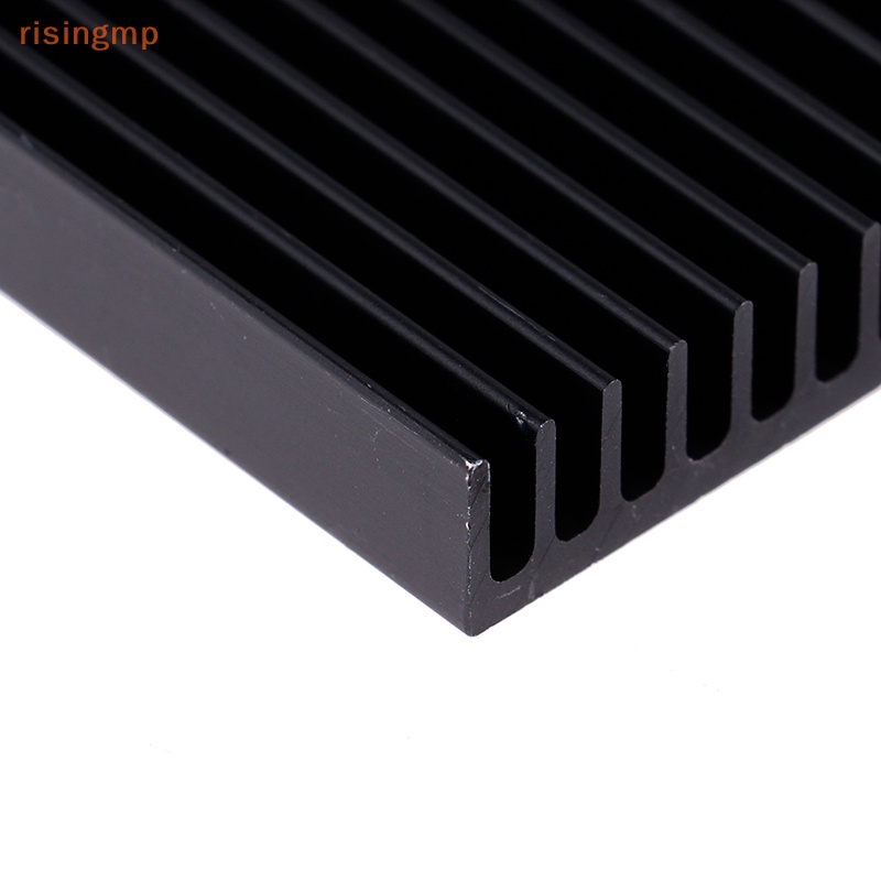 1 Chip Tản Nhiệt Bo Mạch Chủ Bằng Nhôm Màu Đen Kích Thước 60 * 60 * 10mm